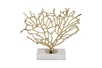 55RD3025S Статуэтка "Дерево" цвет золотой 22*7*21см