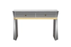 KFG125 Консоль 2 ящика с золотистой отделкой 120*42*79см