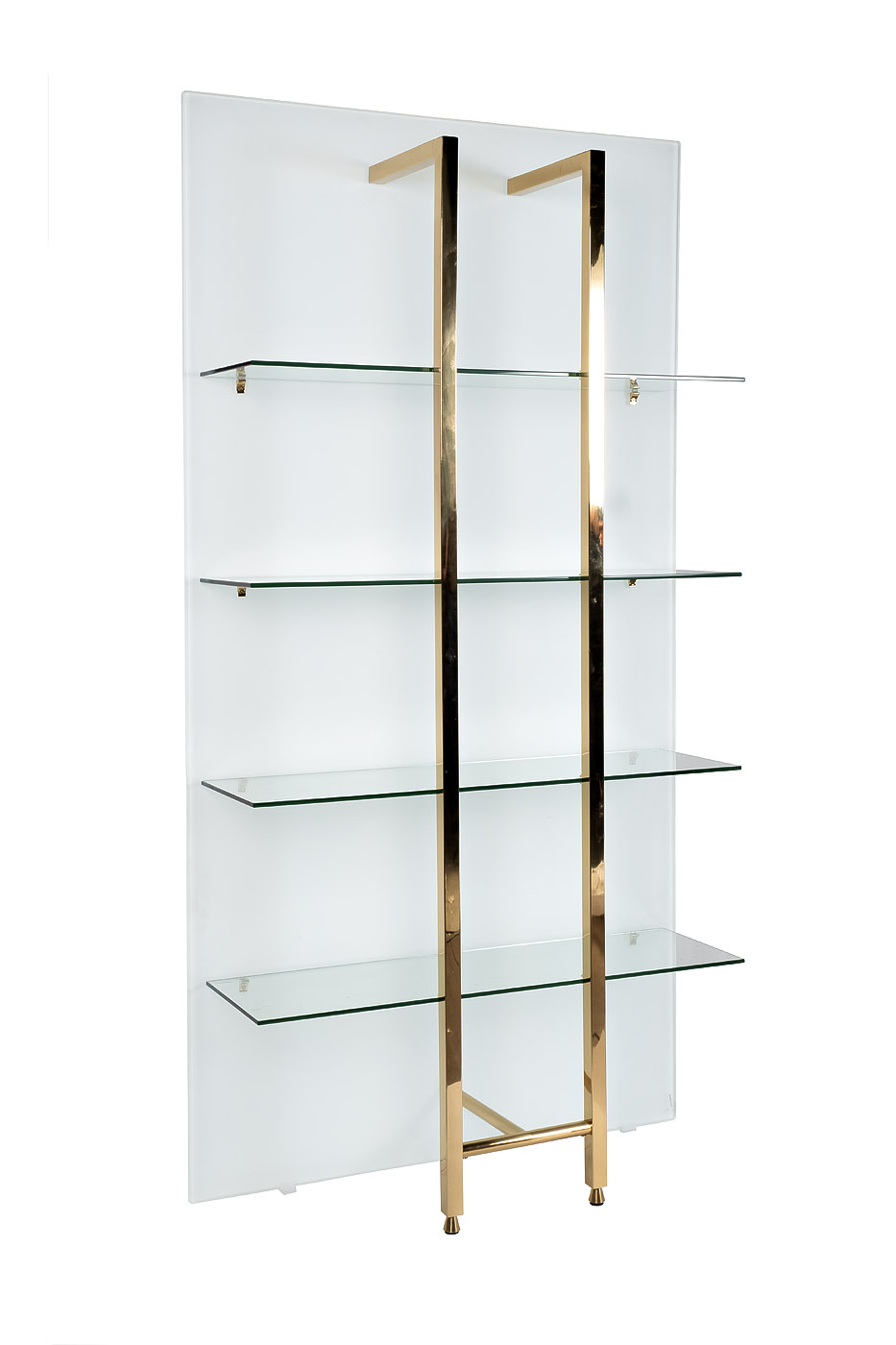 58DB-SH17071CS Стеллаж Marbella White бел/зол.