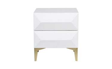 40AD-CB251 Тумбочка белая 