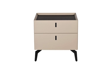 77IP-NS817/1 Тумбочка с двумя ящиками светлая 