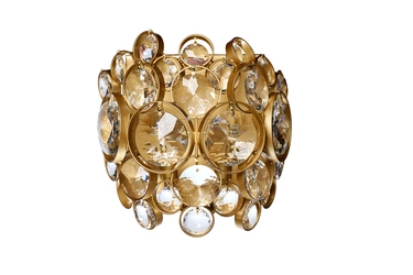 K2KG1120W-1 Бра Lustro латунь/ стекло прозрачное 