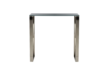 76AR-8165KONS Консоль стекло серое/мат.латунь 80*30*78см