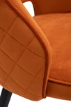30C-1205-1 TER Стул велюр терракотовый 53*60*83см