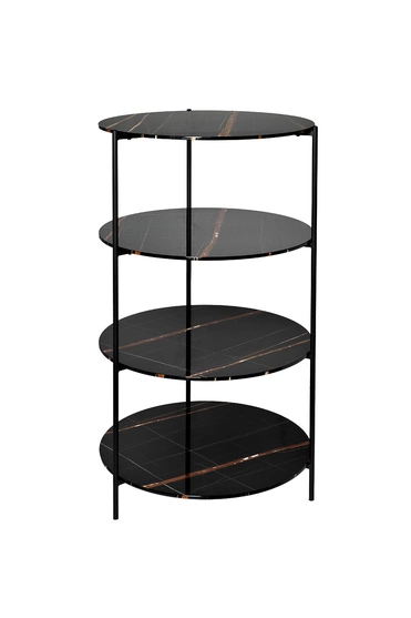 30B-STEL-962 Стеллаж черный d50*124см