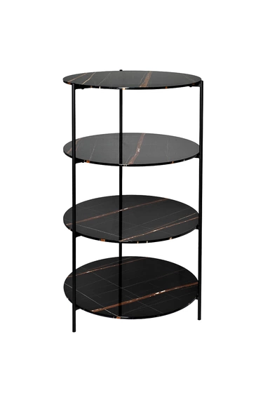 30B-STEL-962 Стеллаж черный d50*124см