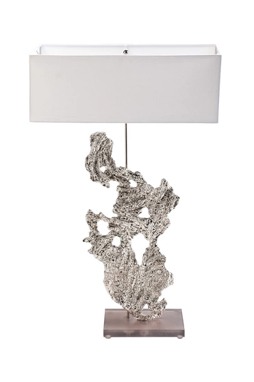 71PN-80216 Лампа настольная плафон кремовый h.87см