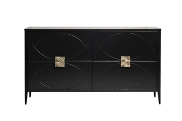 151SV-00001 Комод черный 160*90*40см