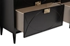 151SV-00001 Комод черный 160*90*40см