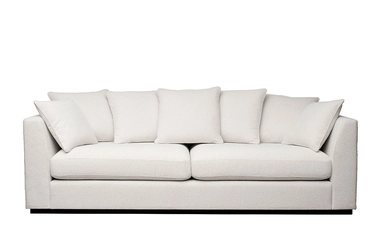 Диван Roberto трехместный, букле кремовый Flona SVBEG 250*100*90см