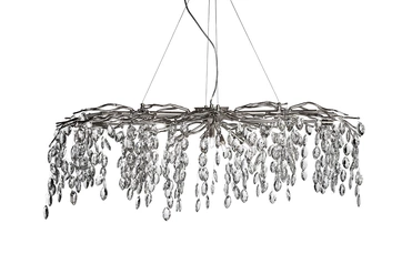 86-8068/1200S Люстра d.120*45 см, металл цвет хром