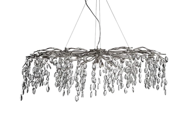 86-8068/1200S Люстра d.120*45 см, металл цвет хром