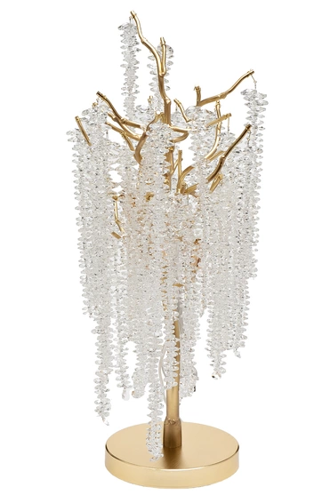 86-80861 Лампа настольная 35*h60 см, металл цвет золото