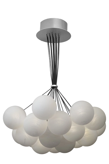 162FL-61913 Светильник подвесной "Globo" d.60см, металл цвет серебро