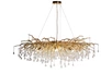 86-80151 Люстра 120*60*h.36см, металл цвет золото