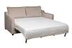 Диван Portofino 180 двухм раскл с кантом св-серый Colt030+Colt025