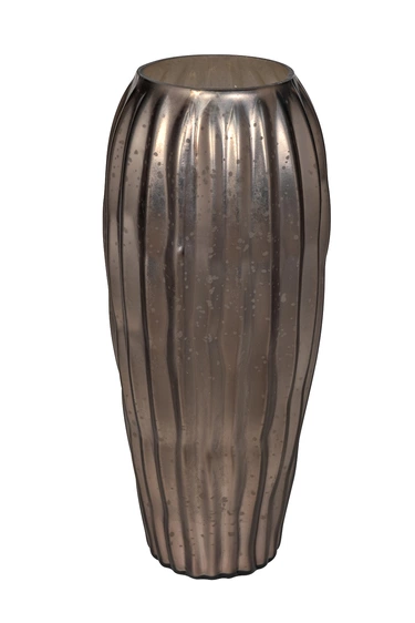 71PN-51758 Ваза стекл. чёрный оникс d15,5*h47см