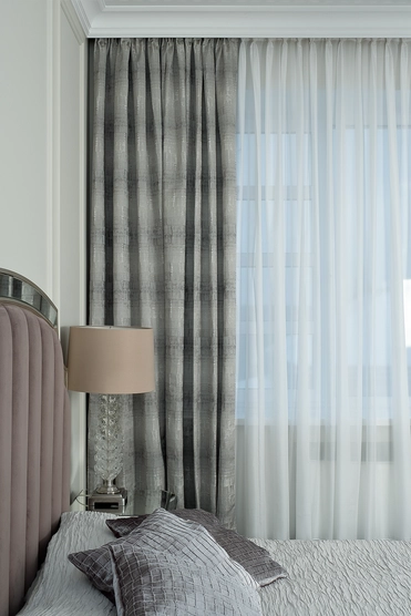 121GD-00007 Портьера Luxury бирюза  275*260