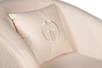 102AN-84110 Кресло Olten, велюр кремовый 86*86*90см (без канта)