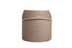 Пуф Bruno букле/иск.кожа бежевый Orso BEG+Enzo260 50*50*51см