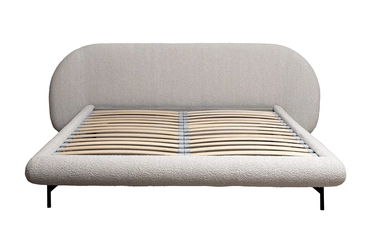 Кровать Sicilia без мех.,букле бежевая Orso BEG 240*220*87см