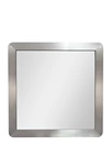 58DB-04803 Зеркало рама нерж.сталь/мат.никель 110*110*7,5см