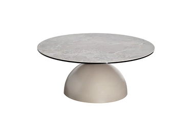 57EL-17011 Стол журнальный, керамика Augustus Gray d90*39см