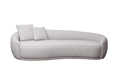 Диван трехместный GD/Toulon (левый) бежевый букле Orso BEG 257*119*72см