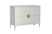 151SV-000012 Комод бежевый 2 ящика 100*80*40см