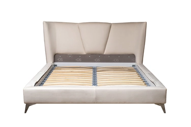 Кровать Siena без мех.велюр кремовый Colt1008 199*222*116см