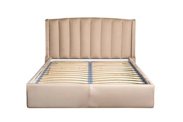 Кровать Odry c подъем.мех. велюр экрю Colt1009 186*220*120