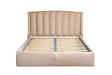 Кровать Odry c подъем.мех. велюр экрю Colt1009 186*220*120