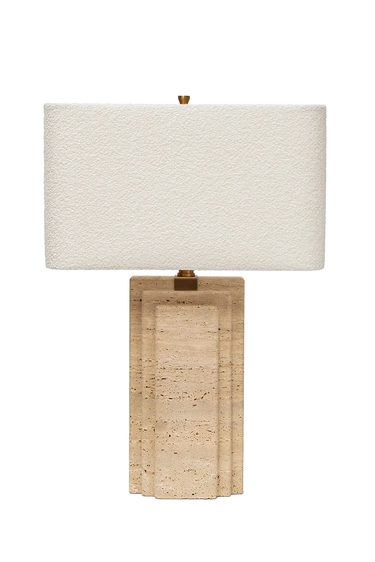 185HM-03253 Лампа настольная плафон цвет бежевый Н.66см