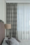 121GD-00007/1 Портьера Luxury бирюза  275*260