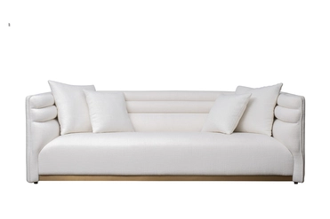 Диван трехместный GD/Toledo св.бежевый рогожка Norton Svbeg 236*97**77см