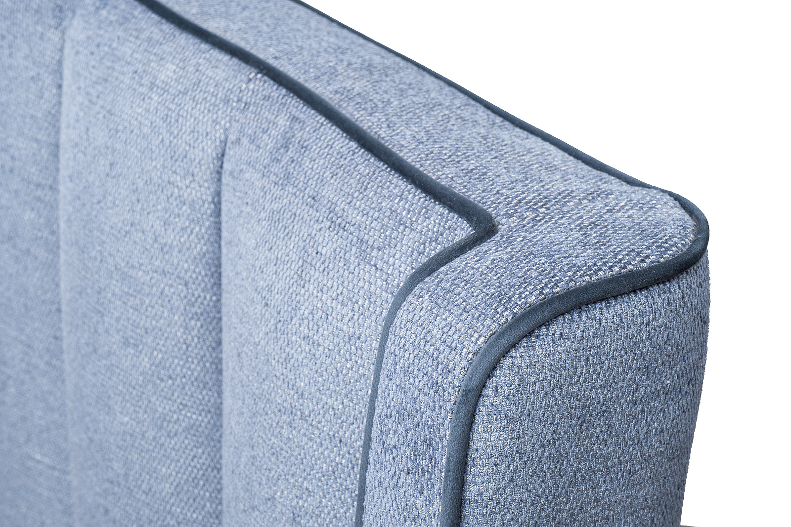 Кровать Odry c подъем.мех. шенилл синий Natur Sin 206*220*120