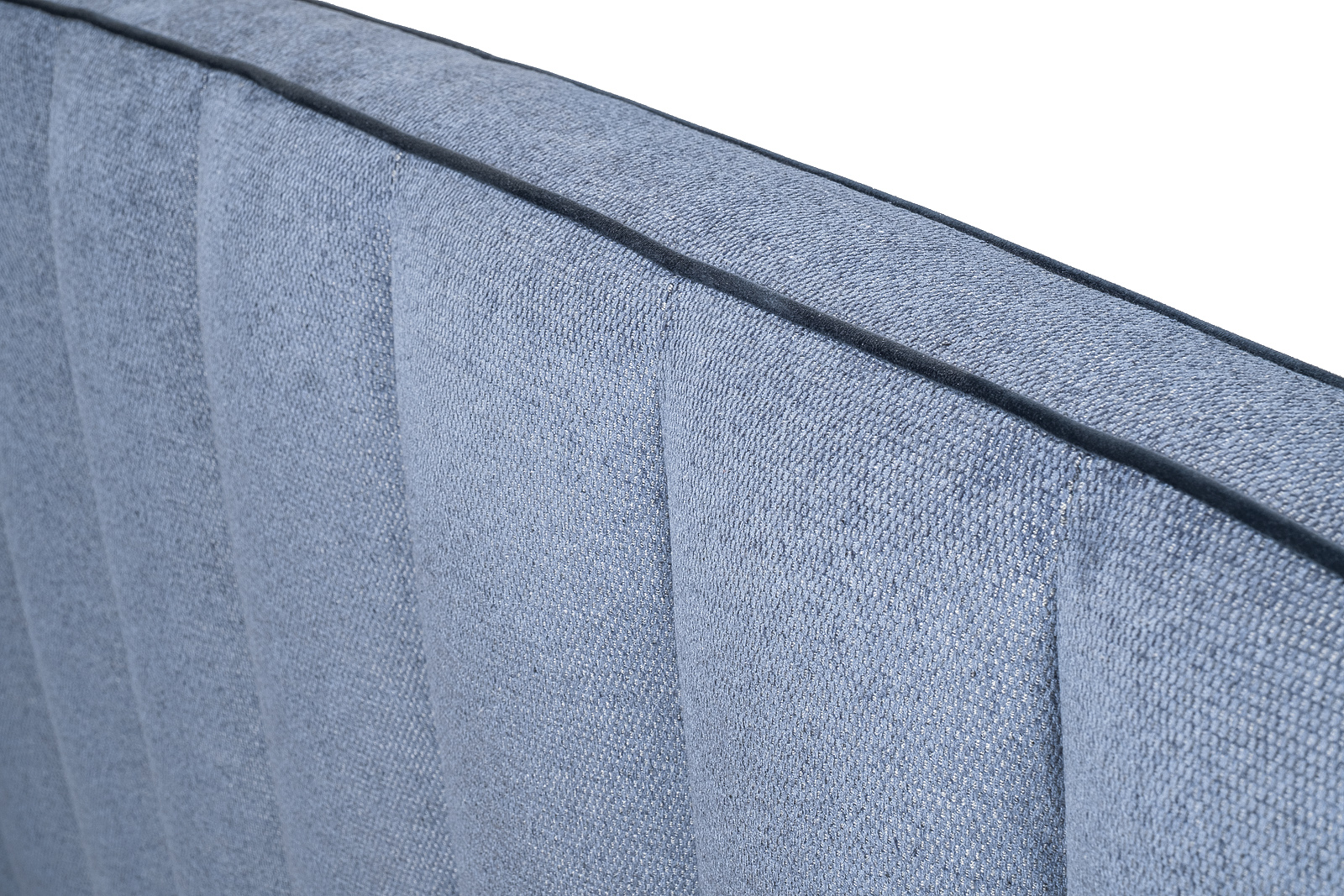 Кровать Odry c подъем.мех. шенилл синий Natur Sin 206*220*120