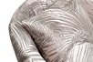 Кресло Verona вращающееся,вельвет принт листья Valdes110-BEG/бронза 70*77*80см