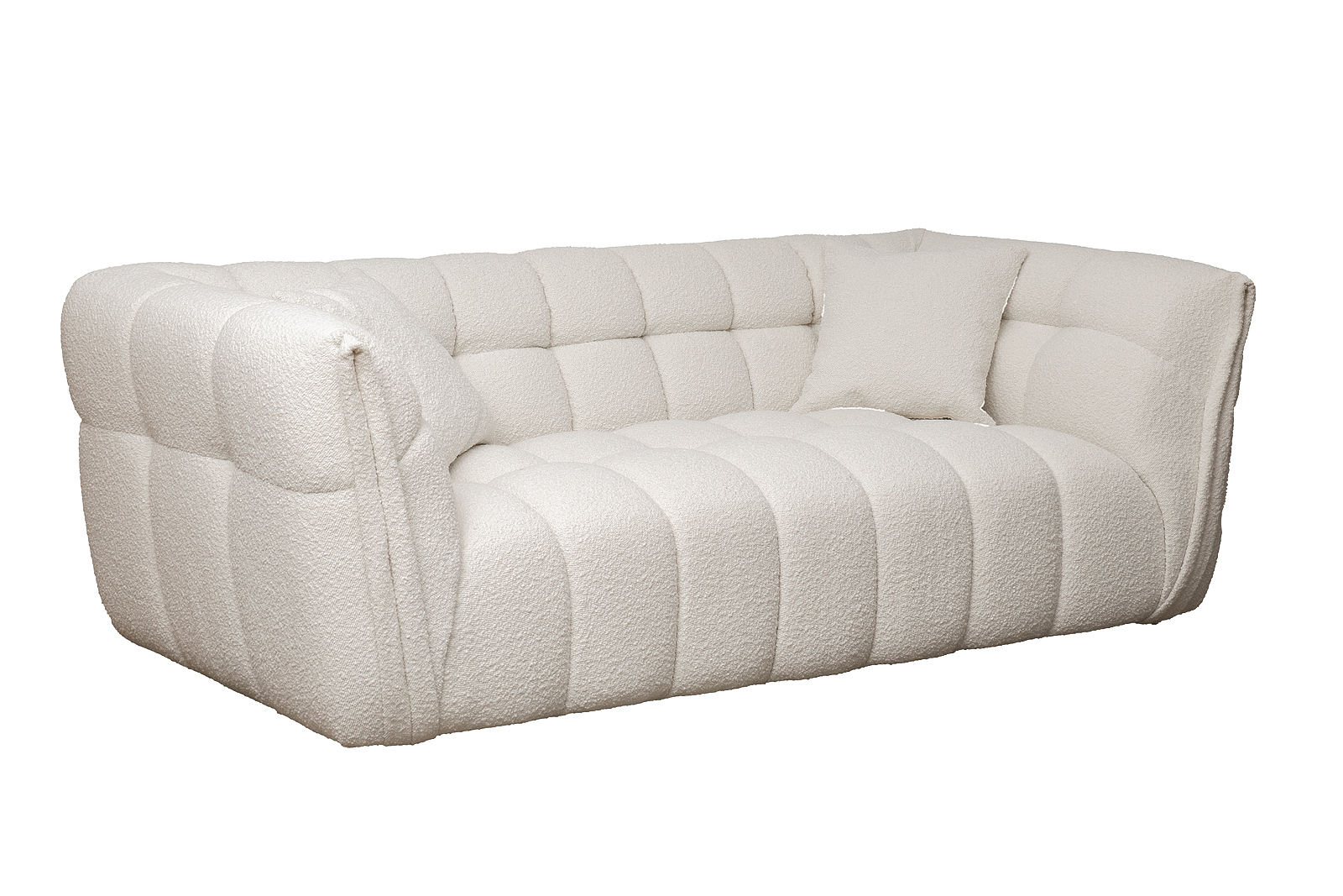 Диван двухместный GD/Prato букле экрю Orso ECRU 204*106**75см