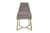 30C-1185 GRE Стул велюр серый на метал.основании 