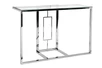 47ED-CST067 Консоль прозрачное стекло/ хром 