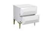 40AD-CB251 Тумбочка белая 