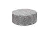 Пуф круглый Murano 80 жаккард принт бежевый Ana BEG 