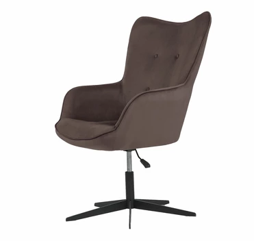 кресло Кресло Манго - Ножки Пятилучие  фреш 05 коричневый каркас  Чёрный