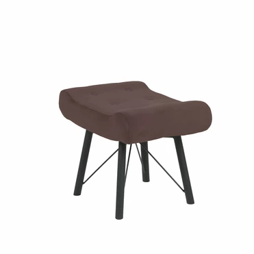 пуф Пуф Манго - Ножки металл  фреш 05 коричневый каркас  Чёрный