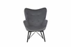 кресло Кресло Манго - Ножки металл   каркас  Чёрный