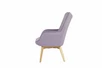 кресло Кресло Манго - Ножки Бук  фреш 16 лавандовый каркас  Бук