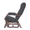 кресло-качалка глайдер Мэтисон 2  Фреш 13 каркас  Орех