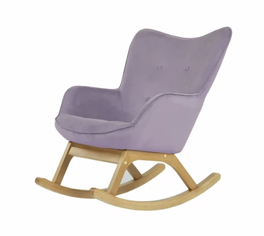 кресло-качалка Кресло-качалка Манго - Ножки бук  фреш 16 лавандовый каркас  Бук