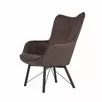 кресло Кресло Манго - Ножки металл  фреш 05 коричневый каркас  Чёрный